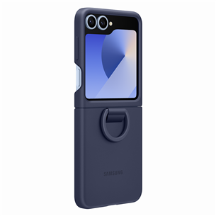 Samsung Silicone case, Galaxy Flip6, tumesinine - Silikoonümbris