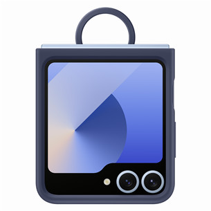 Samsung Silicone case, Galaxy Flip6, tumesinine - Silikoonümbris