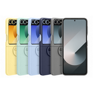 Samsung Silicone case, Galaxy Flip6, tumesinine - Silikoonümbris