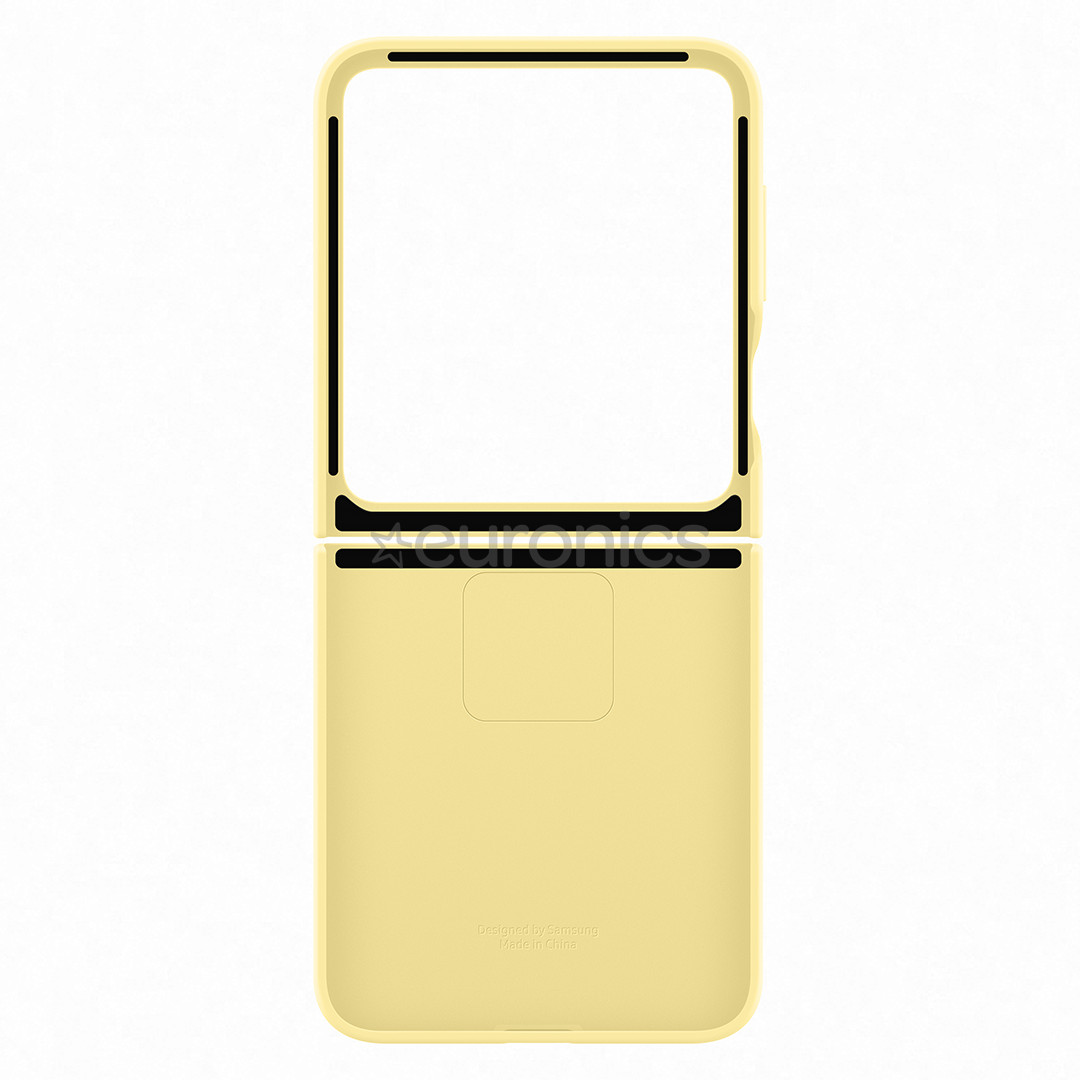 Samsung Silicone case, Galaxy Flip6, kollane - Silikoonümbris