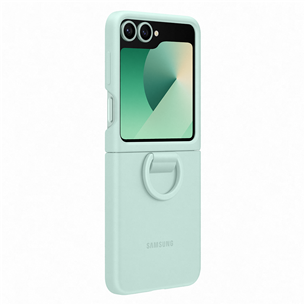 Samsung Silicone case, Galaxy Flip6, roheline - Silikoonümbris