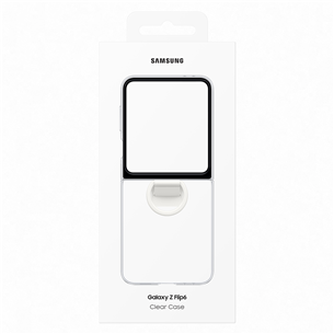 Samsung Clear Case, Galaxy Flip6, läbipaistev - Ümbris