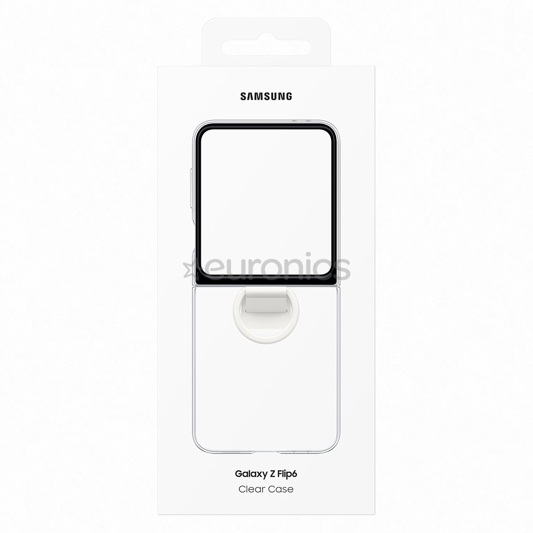 Samsung Clear Case, Galaxy Flip6, läbipaistev - Ümbris