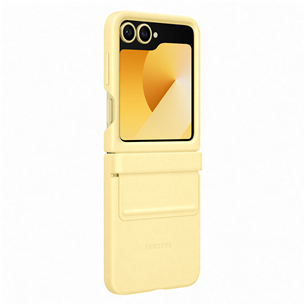 Samsung Kindsuit Case, Galaxy Flip6, kollane - Ümbris