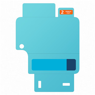 Samsung Anti-Reflecting Film, Galaxy Flip6, läbipaistev - Ekraanikaitse