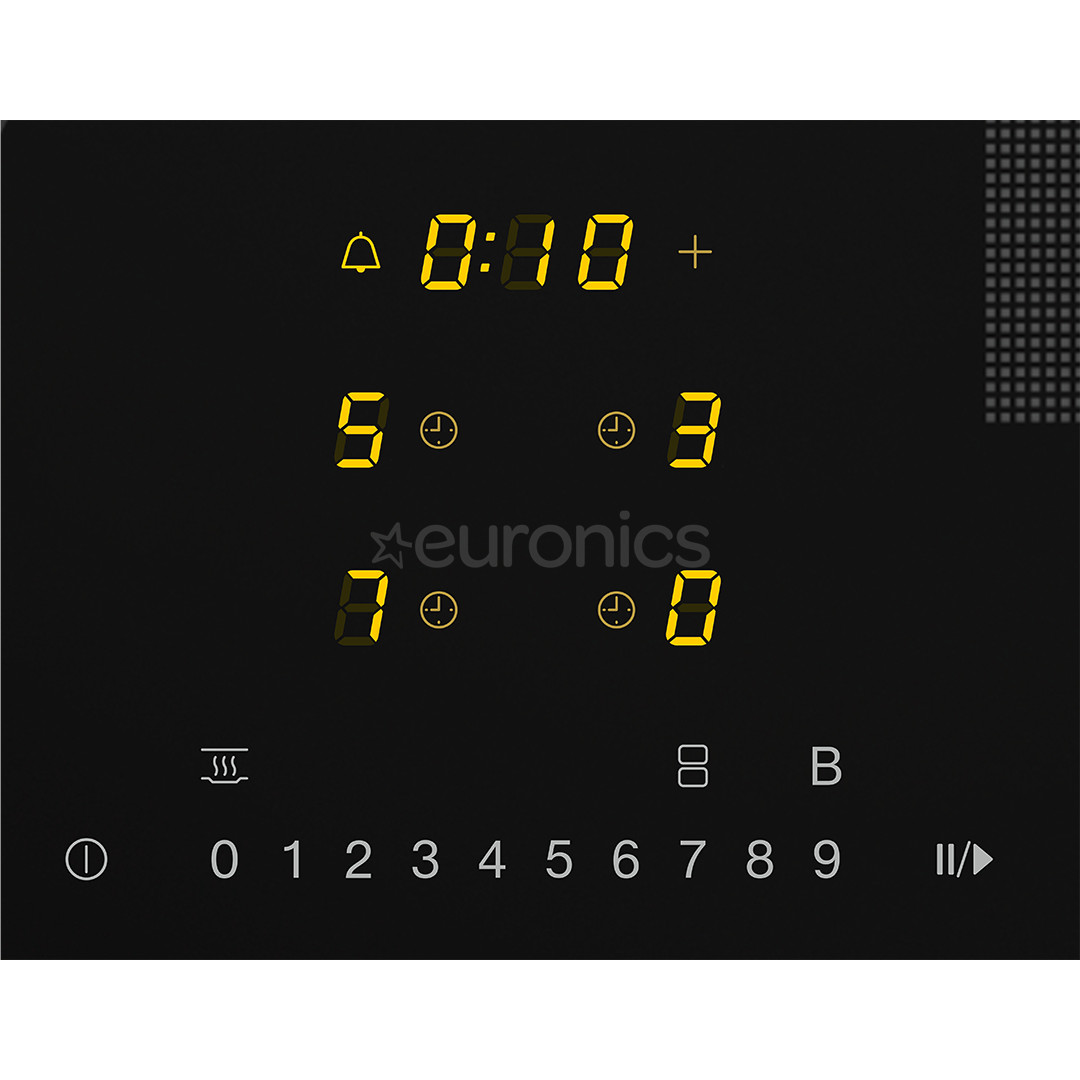 Miele, зона нагрева PowerFlex, ширина 62 см, без рамы, черный - Интегрируемая индукционная варочная панель