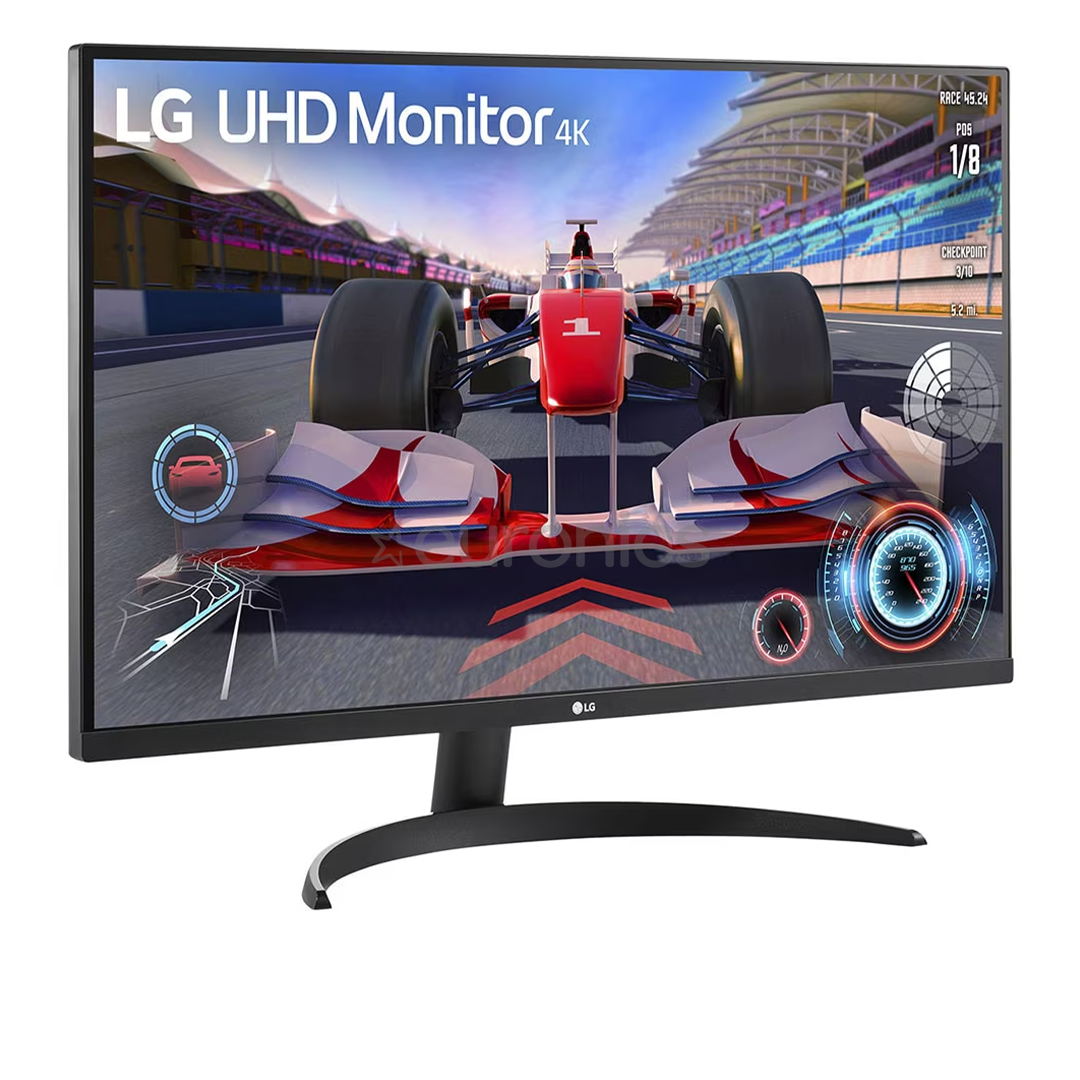 LG UR500, 32'', 4K UHD, LED VA, черный - Монитор