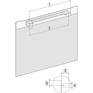 Miele DGC 7460 HC Pro, 67 L, must - Integreeritav auruahi