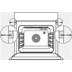 Miele DGC 7460 HC Pro, 67 L, must - Integreeritav auruahi