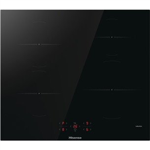 Hisense, width 59.5 cm, frameless, black - Built-in Induction Hob