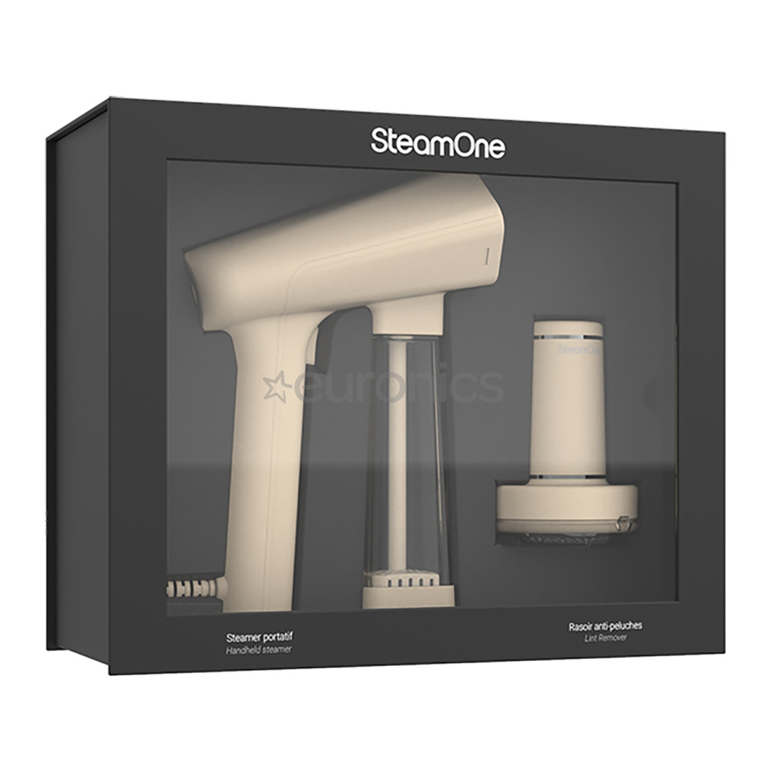 SteamOne, beež - Käsi- aurukeskus + topieemaldaja