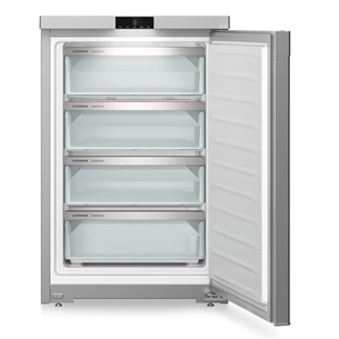 Liebherr, Pure, 107 L, kõrgus 85 cm, hõbedane - Sügavkülmik