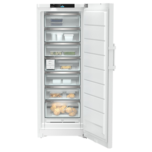 Liebherr Peak NoFrost, 363 L, kõrgus 186 cm, valge - Sügavkülmik