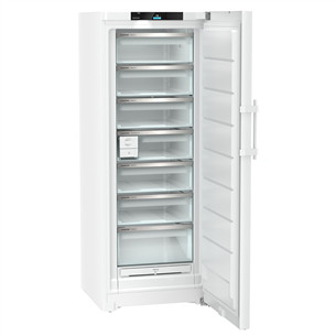 Liebherr Peak NoFrost, 363 L, kõrgus 186 cm, valge - Sügavkülmik