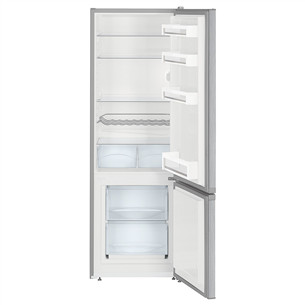 Liebherr, SmartFrost, 265 L, kõrgus 162 cm, hõbedane - Külmik