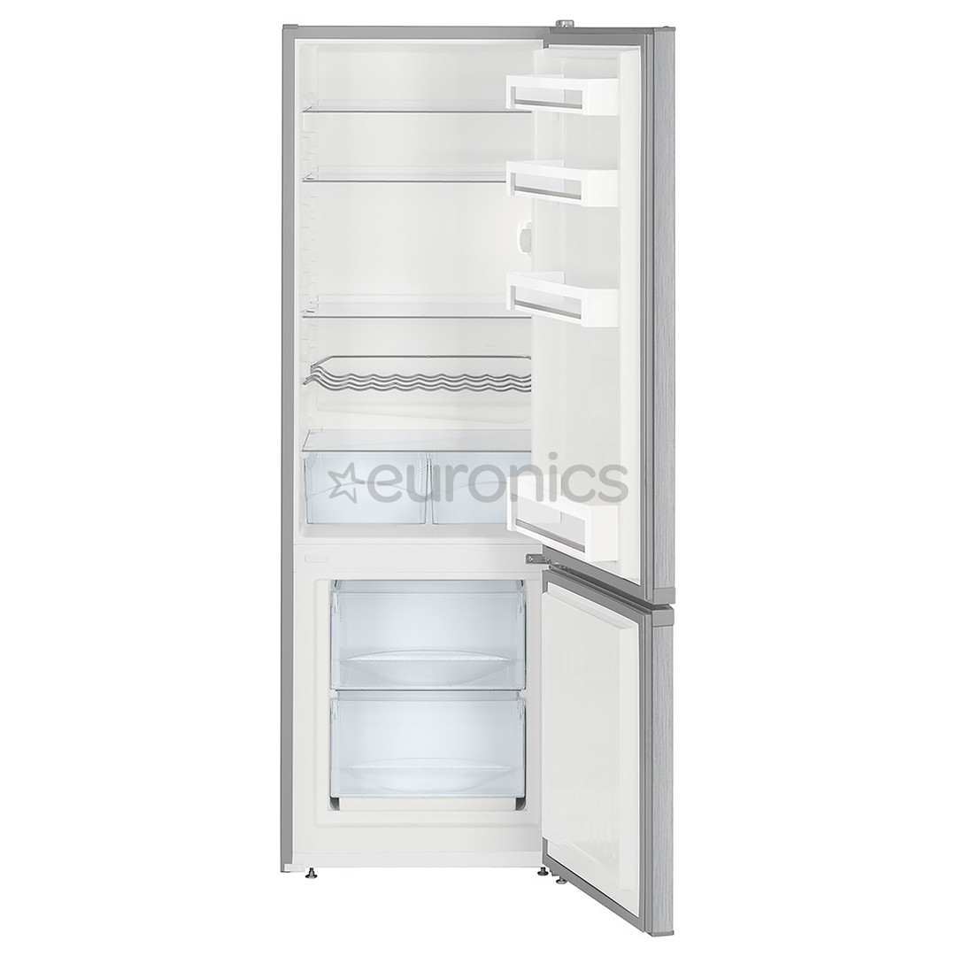 Liebherr, SmartFrost, 265 L, kõrgus 162 cm, hõbedane - Külmik