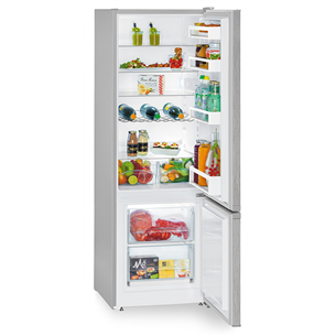 Liebherr, SmartFrost, 265 L, kõrgus 162 cm, hõbedane - Külmik