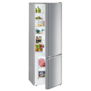 Liebherr, SmartFrost, 265 L, kõrgus 162 cm, hõbedane - Külmik