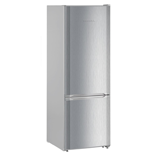 Liebherr, SmartFrost, 265 L, kõrgus 162 cm, hõbedane - Külmik