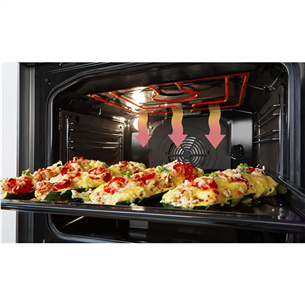 Gorenje, 70 L, laius 50 cm, hall - Gaasipliit elektriahjuga
