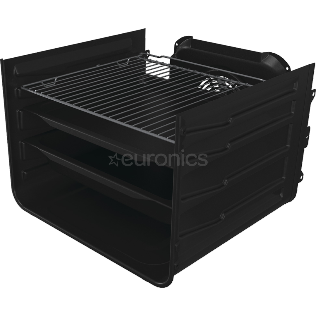 Gorenje, 62 L, laius 50 cm, valge - Gaasipliit elektriahjuga