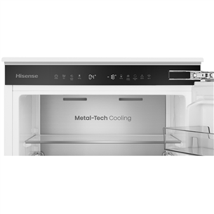 Hisense, NoFrost Dual, 252 L, kõrgus 178 cm - Integreeritav külmik