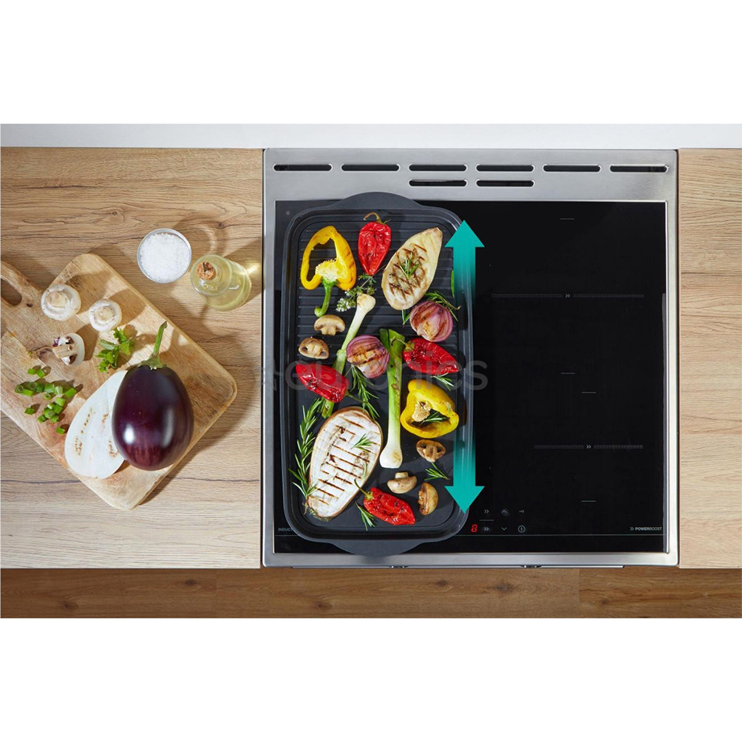 Gorenje, 70 л, ширина 50 см, белый - Индукционная плита с электрической духовкой