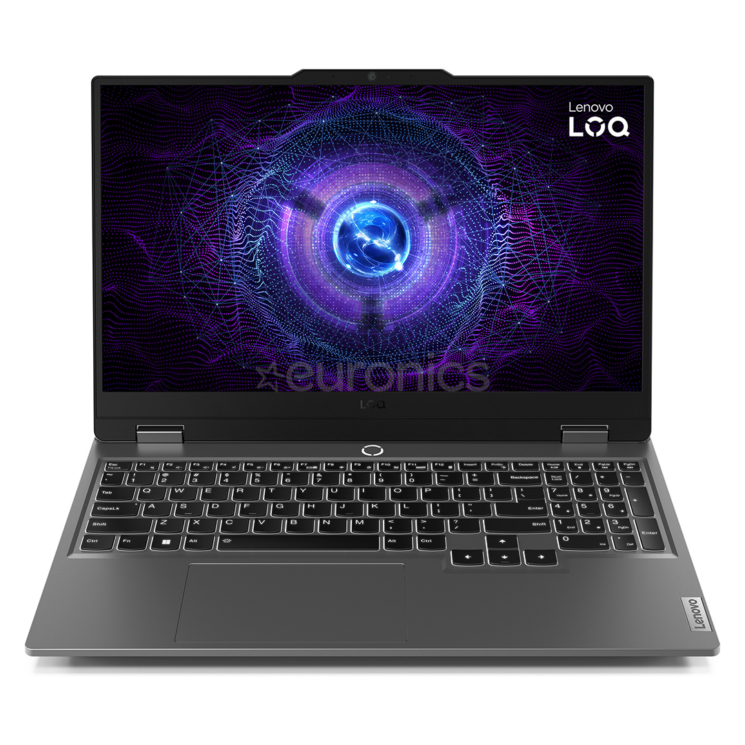 Lenovo LOQ 15IAX9, 15.6'', FHD, 144 Hz, i5, 24 GB, 512 GB, RTX 4050, SWE, hall - Sülearvuti