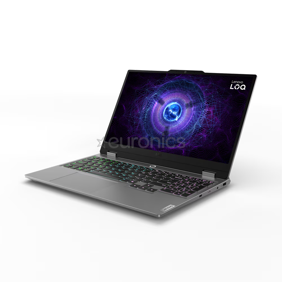 Lenovo LOQ 15IAX9, 15.6'', FHD, 144 Hz, i5, 24 GB, 512 GB, RTX 4050, SWE, hall - Sülearvuti