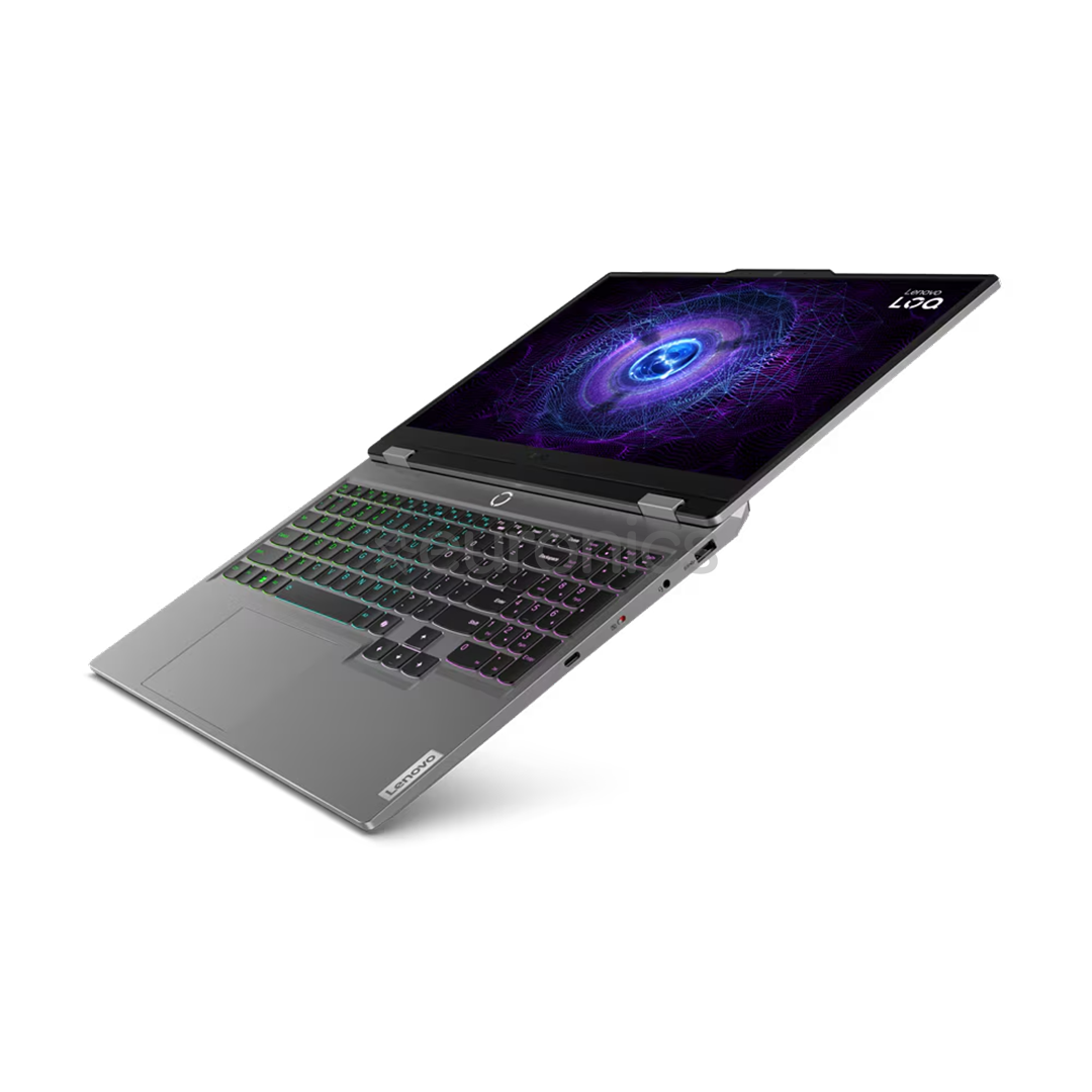 Lenovo LOQ 15IAX9, 15.6'', FHD, 144 Hz, i5, 24 GB, 512 GB, RTX 4050, SWE, hall - Sülearvuti