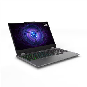 Lenovo LOQ 15IAX9, 15,6'', FHD, 144 Гц, i5, 24 ГБ, 512 ГБ, RTX 4050, ENG, серый - Ноутбук