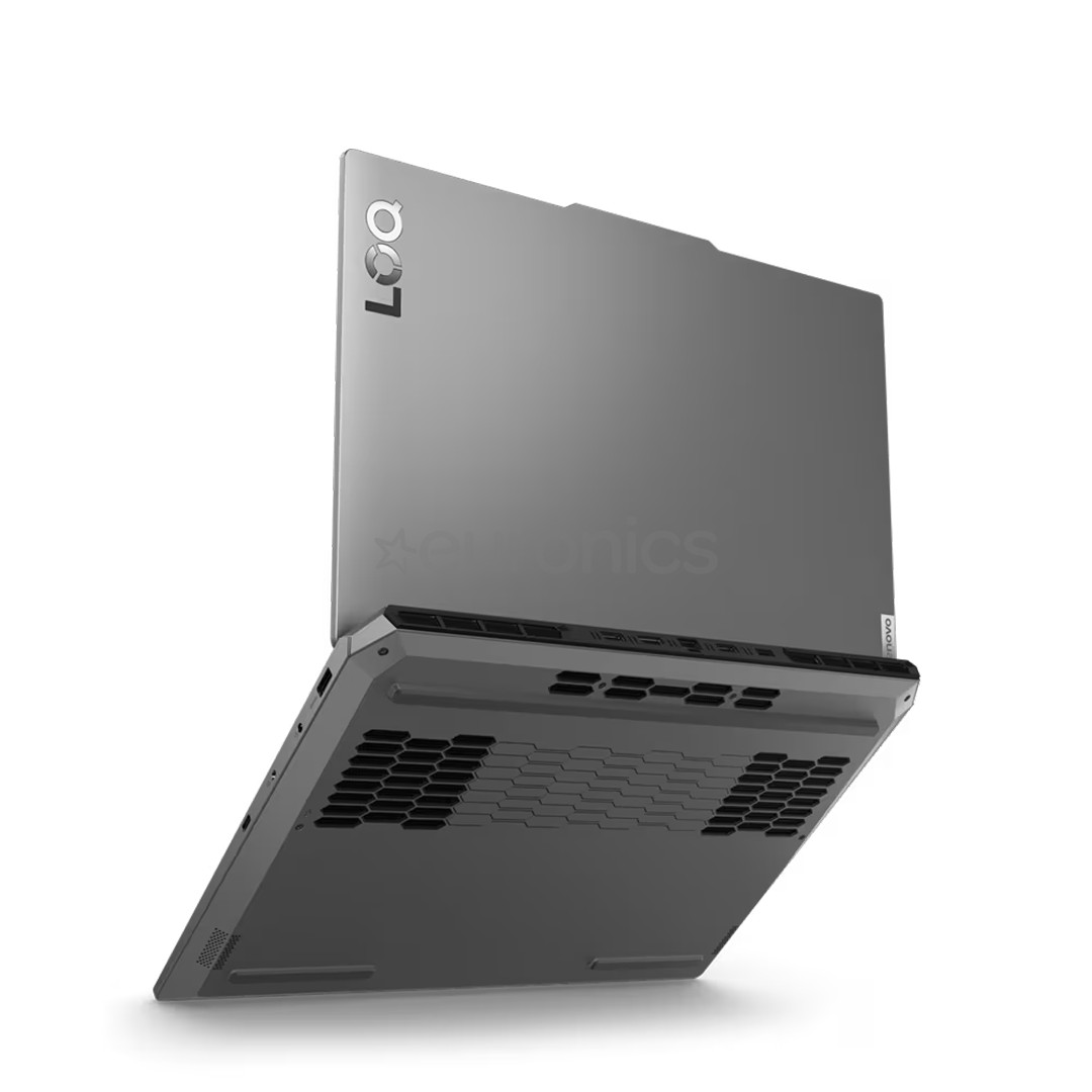 Lenovo LOQ 15IAX9, 15,6'', FHD, 144 Гц, i5, 24 ГБ, 512 ГБ, RTX 4050, ENG, серый - Ноутбук