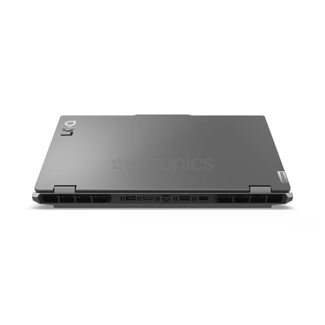 Lenovo LOQ 15IAX9, 15,6'', FHD, 144 Гц, i5, 24 ГБ, 512 ГБ, RTX 4050, ENG, серый - Ноутбук