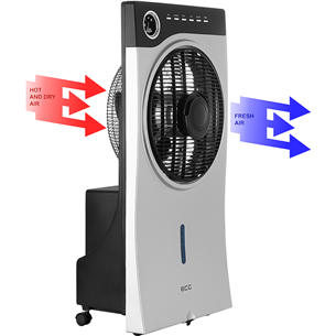 ECG Mr. Fan,  3-ühes, valge - Udu tekitav ventilaator