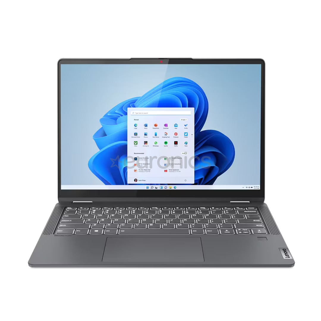 Lenovo IdeaPad Flex 5 14ALC7, 14'', WUXGA, Ryzen 7, 16 GB, 512 GB, SWE, tumehall - Sülearvuti