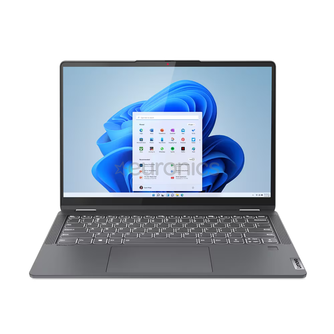 Lenovo IdeaPad Flex 5 14ALC7, 14'', WUXGA, Ryzen 7, 16 GB, 512 GB, ENG, storm gray - Notebook