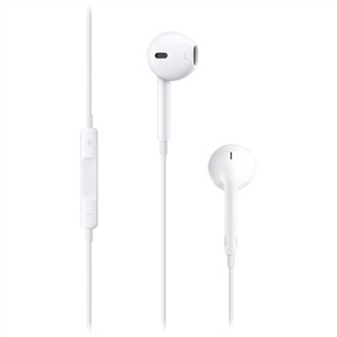 Apple EarPods, 3.5 mm otsik, valge - Kõrvasisesed kõrvaklapid