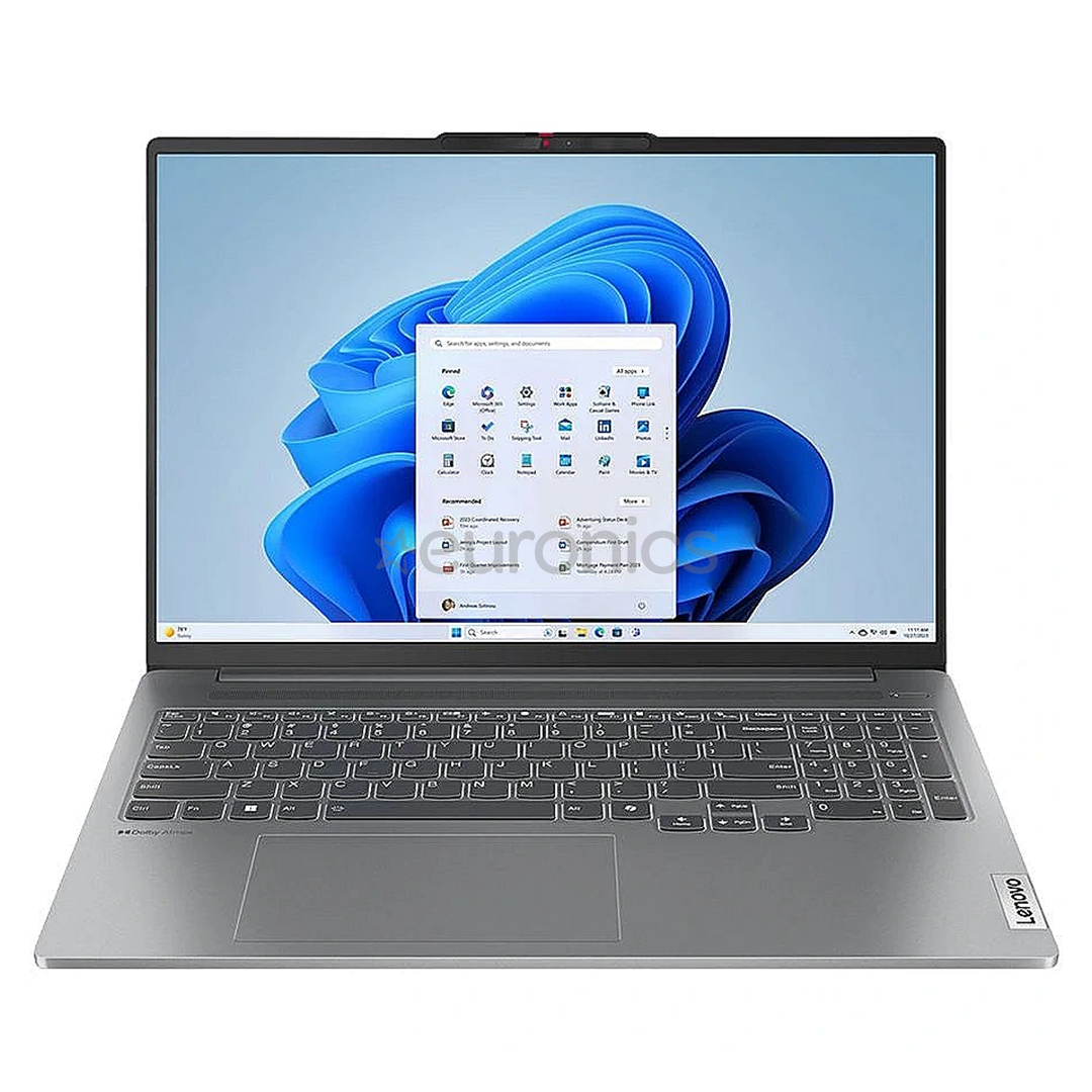 Lenovo IdeaPad Pro 5 16AHP9, 16'', 2K, 120 Hz, Ryzen 7, 16 GB, 1 TB, RTX 4050, ENG, arctic grey - Notebook