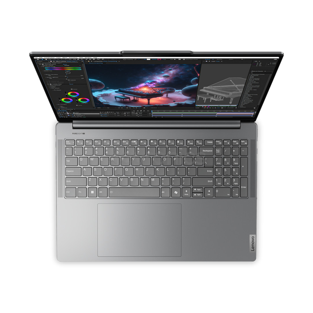 Lenovo Yoga Pro 9 16IMH9, 16'', 3.2K, 165 Hz, Core Ultra 7, 16 GB, 1 TB, RTX 4050, ENG, hall - Sülearvuti