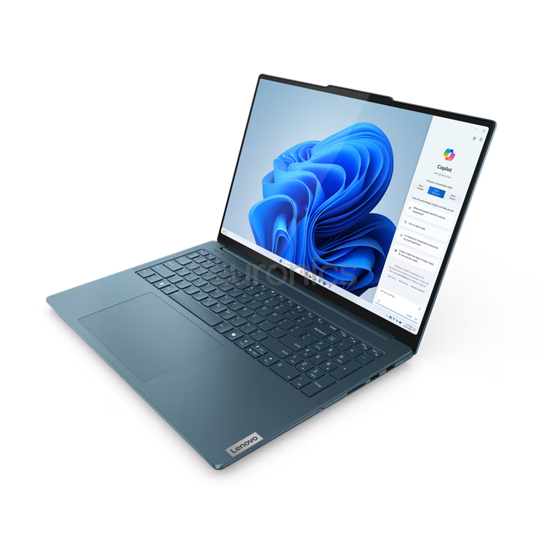 Lenovo Yoga Pro 9 16IMH9, 16'', 3.2K, 165 Hz, Core Ultra 9, 32 GB, 1 TB, RTX 4060, ENG, tidal teal - Notebook