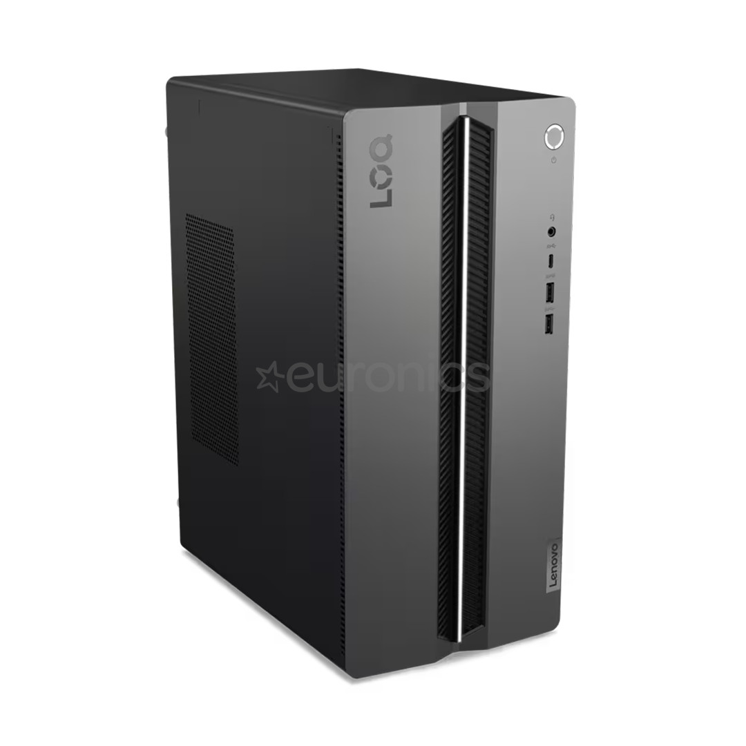 Lenovo LOQ Tower 17IRR9, i5, 16 GB, 1 TB, RTX 4060 Ti, gray/black - Desktop PC