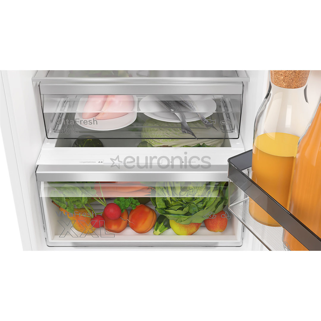 Bosch, Seeria 4, NoFrost, 260 L, kõrgus, 178 cm - Integreeritav külmik