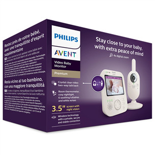 Philips Avent Premium, beež - Video-beebimonitor