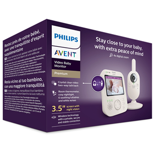 Philips Avent Premium, beež - Video-beebimonitor