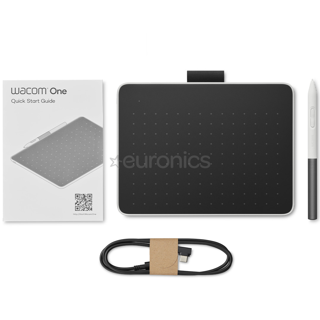 Wacom One S, white - Digitizer Tablet