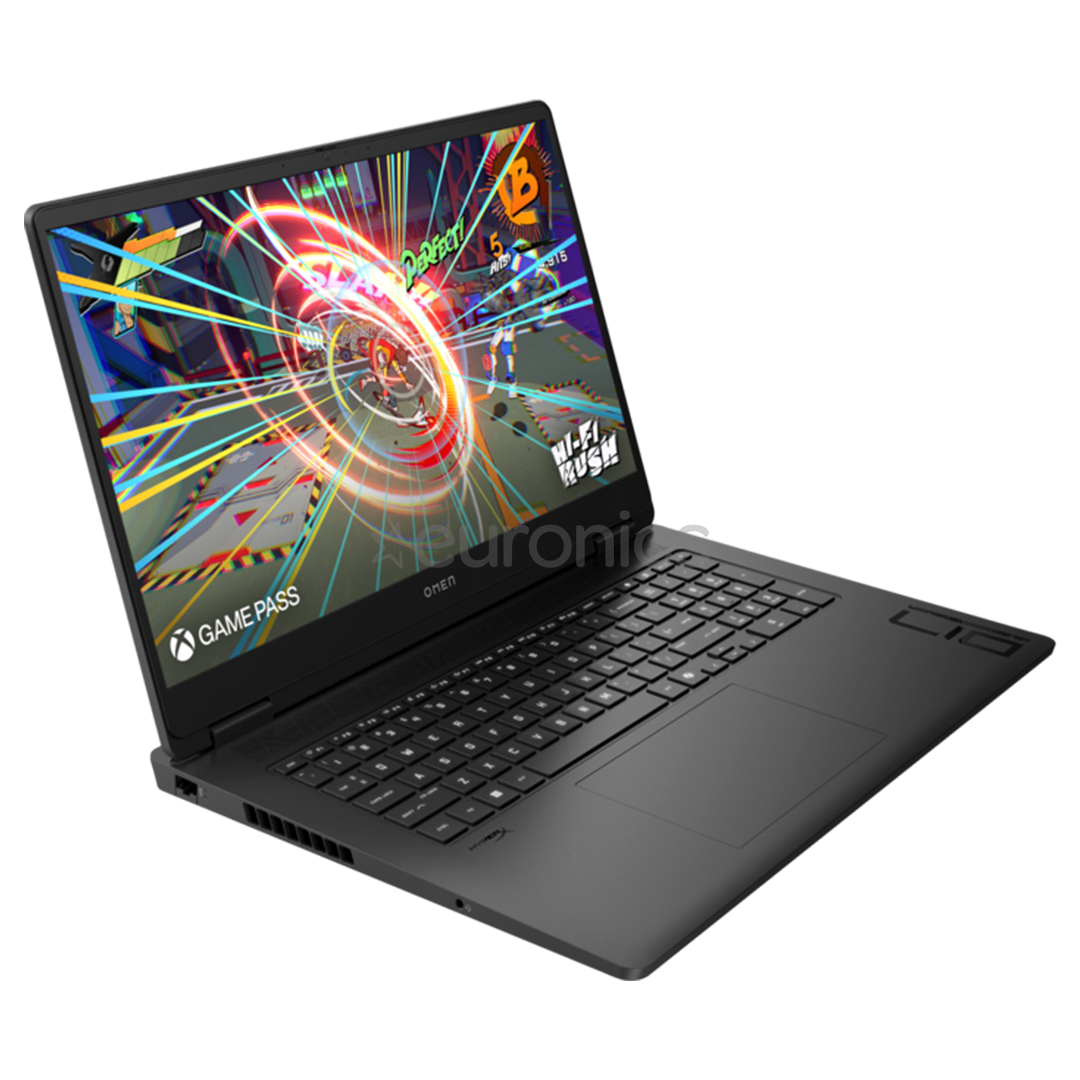 HP OMEN Laptop 17-db0031ny, 17,3'', FHD, Ryzen 7, 16 GB, 1 TB, black - Notebook