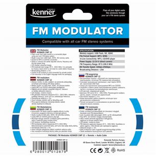 FM transmitter, Kenner