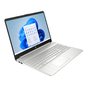 HP Laptop 15s-eq2059ny, 15,6'', FHD, Ryzen 5, 8 GB, 512 GB, hõbe - Sülearvuti
