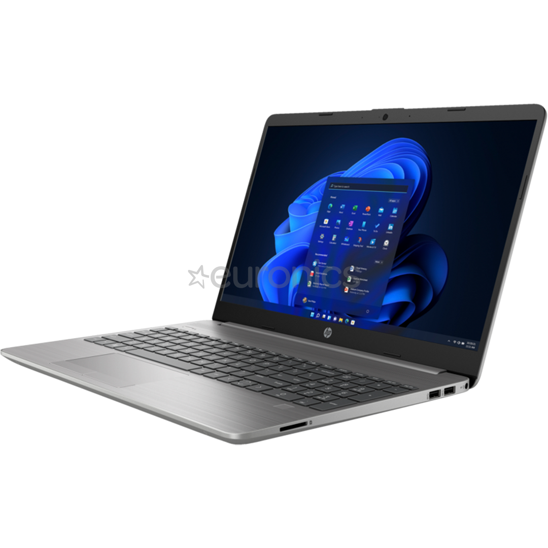 HP 255 G9, 15,6'', FHD, Ryzen 5, 8 GB, 512 GB, asteroid silver - Notebook