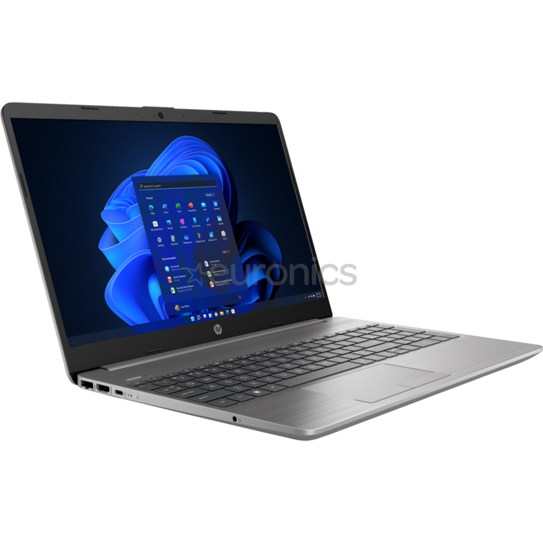 HP 255 G9, 15,6'', FHD, Ryzen 5, 8 GB, 512 GB, asteroid silver - Notebook